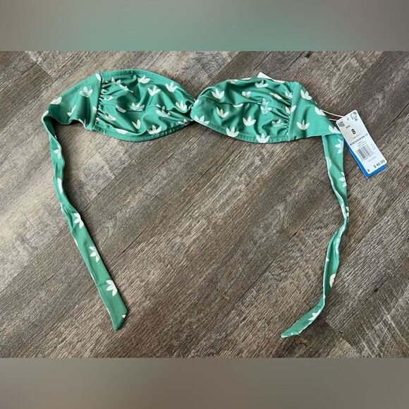 Adidas Monogram Bikini Top- Size 8 - Picture 3 of 5